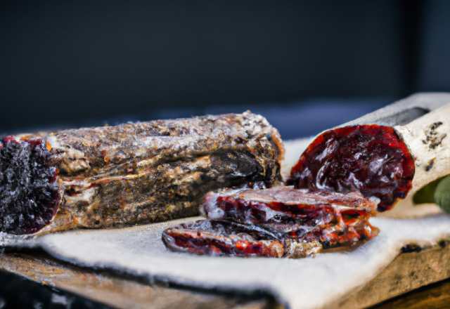 Saucisson au chocolat classique