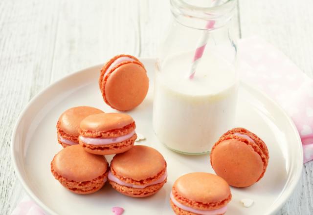 Macarons à la rose