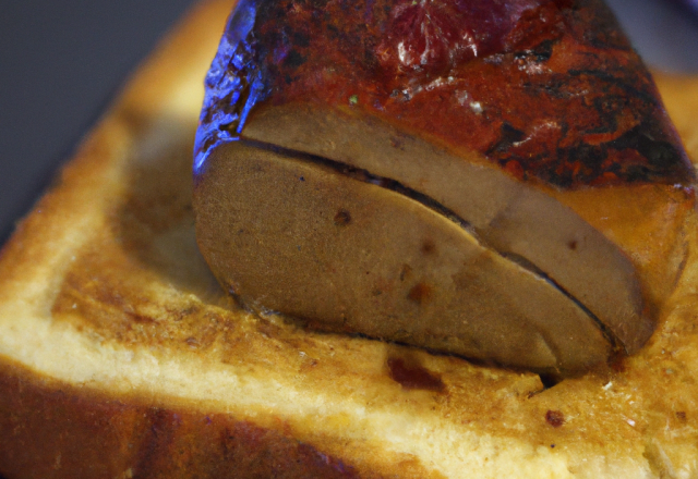 Foie gras poêlé au pain d'épices