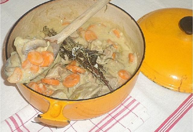 Blanquette de veau recette de famille