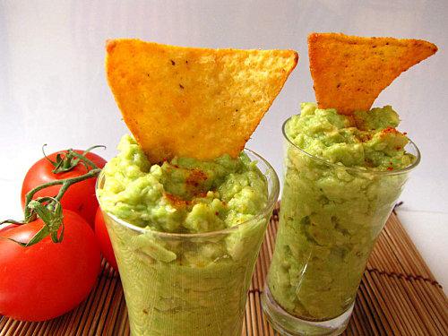 Guacamole à l'échalote