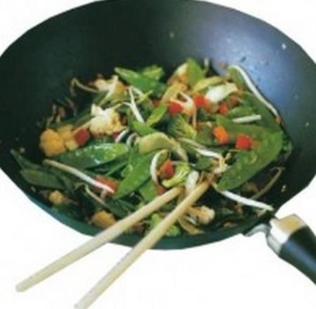 Wok de légumes façon thaïlandaise