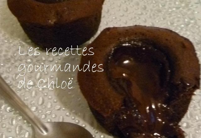 Moelleux au chocolat au cœur tout coulant