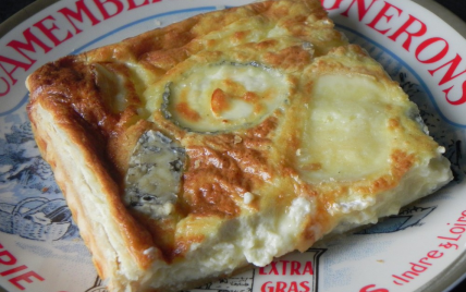 Tarte aux 4 fromages et au cottage cheese