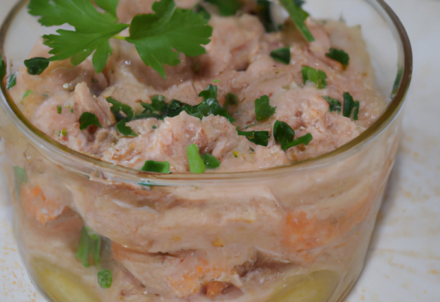 Rillettes de saumon inratables