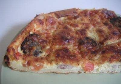 Quiche à la butifarra