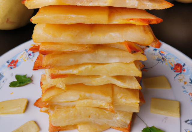 Millefeuilles de pommes de terre