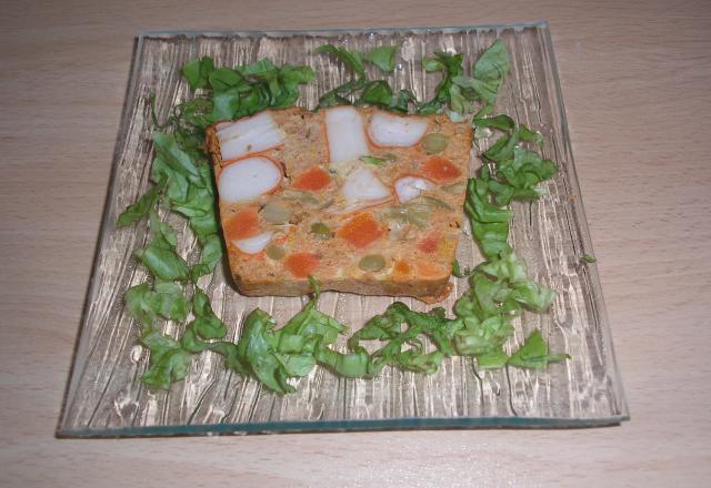 Terrine marine au surimi