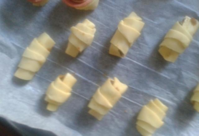 Mini croissants au thon