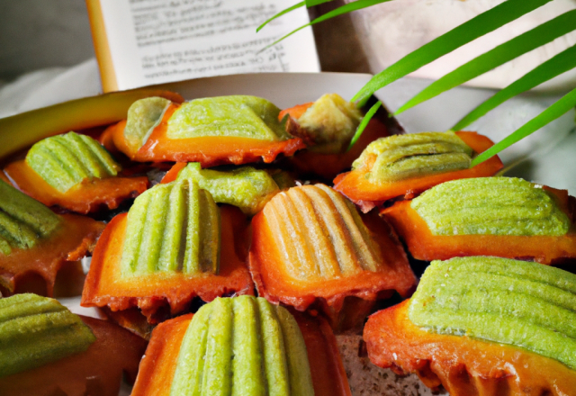 Madeleines au pandan