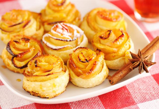 Tartelettes aux pommes Roses