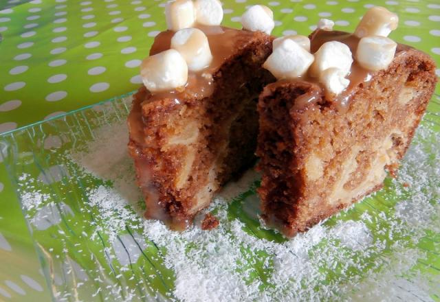 Gâteau québecois aux pommes