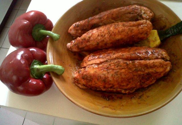 Ailes de dinde au paprika