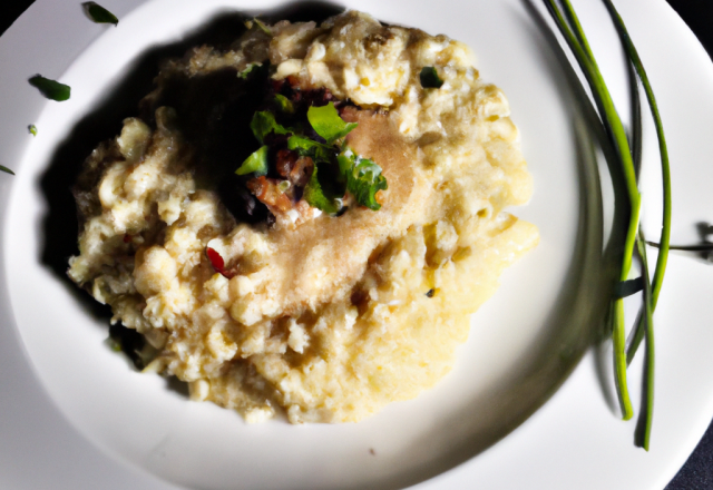 Risotto à l'autocuiseur