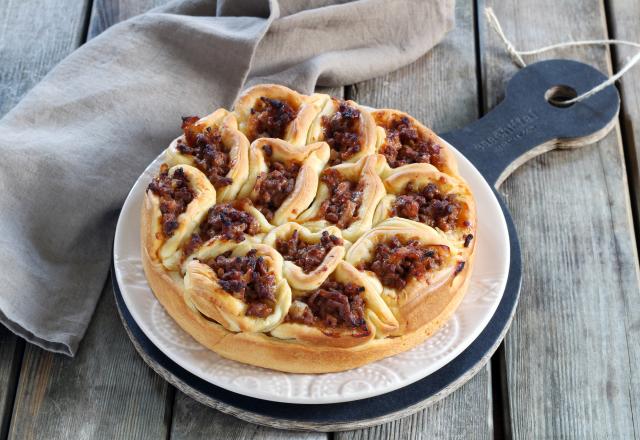 Tourte originale au bœuf haché