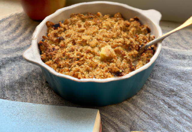 Crumble à la pomme