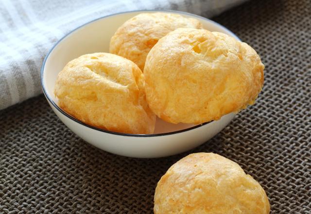 Gougères apéro au gruyère