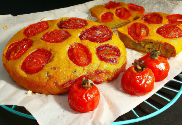 Cake aux tomates séchées rapide