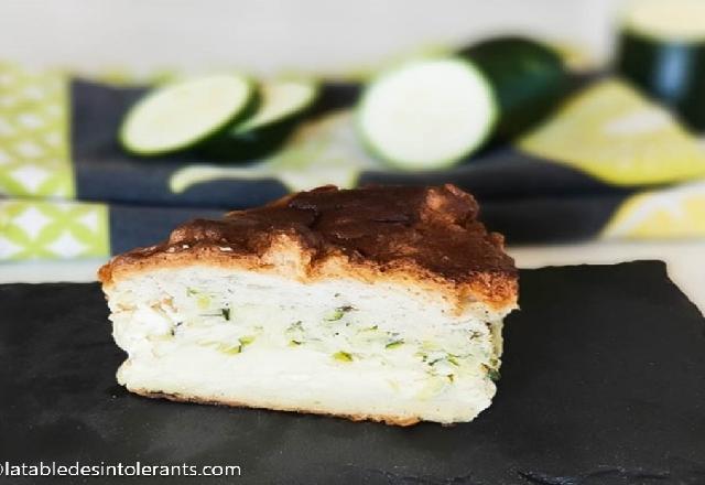 Gâteau aux courgettes sans gluten et sans lactose