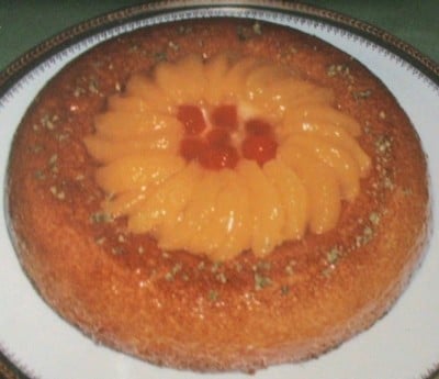 Savarin à l'orange