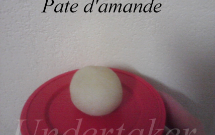 Pâte d'amande simplissime