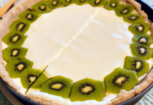 Cheesecake au kiwi au thermomix