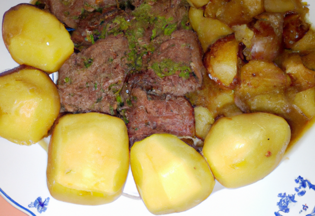 Bœuf aux pommes de terre