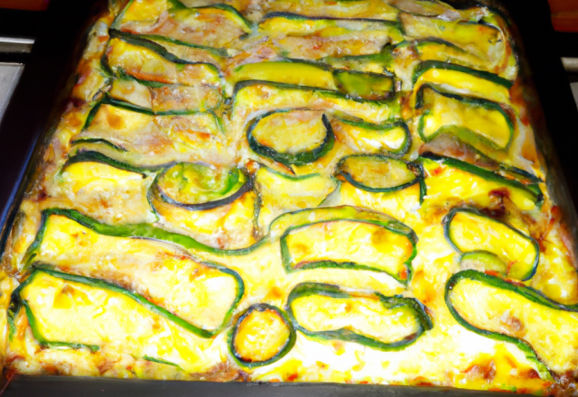 Gratin de courgettes facile