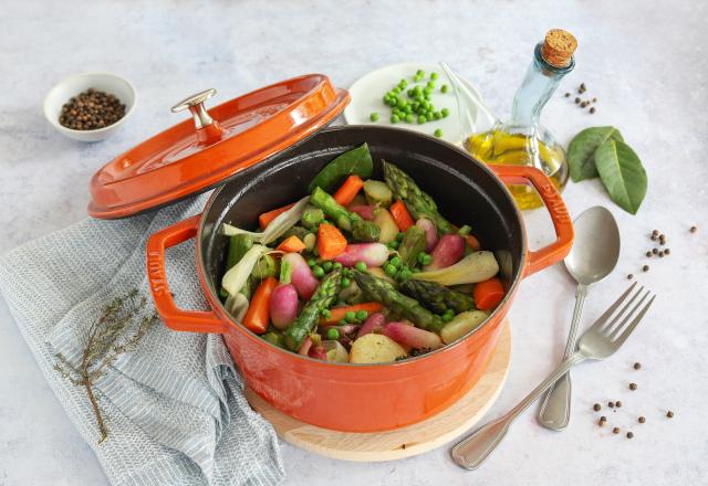 Cocotte de légumes primeurs