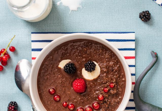 Bol de quinoa au chocolat