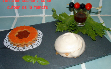 Variation sucrée salée autour de la tomate