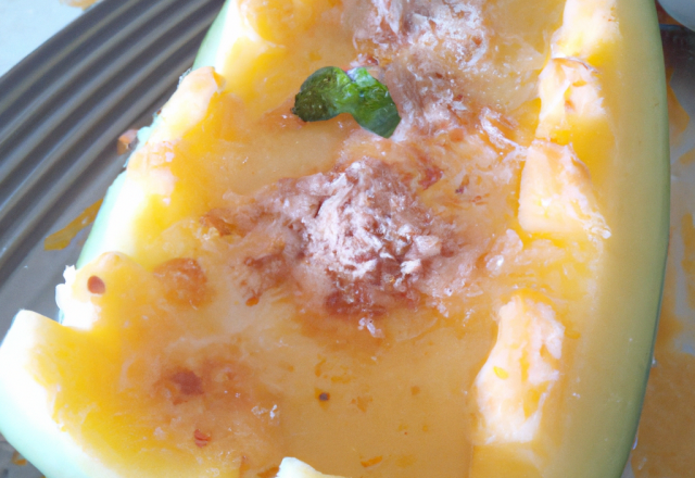 Gratin de melon