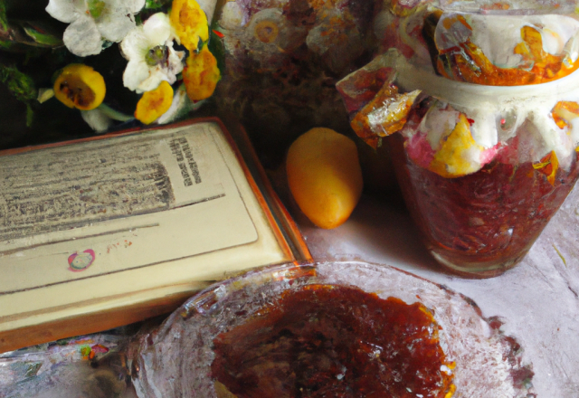 Confiture de Reine Claude à la Bergamote de Marianne