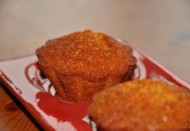 Financier au caramel au beurre salé