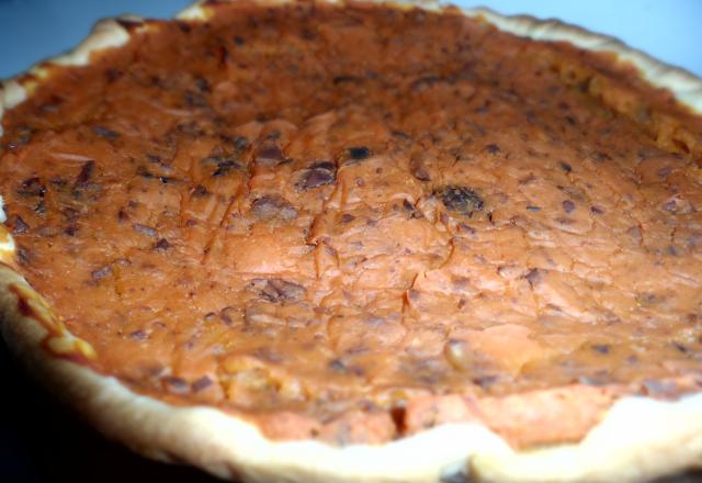 Tarte à la courge butternut châtaignes et cannelle