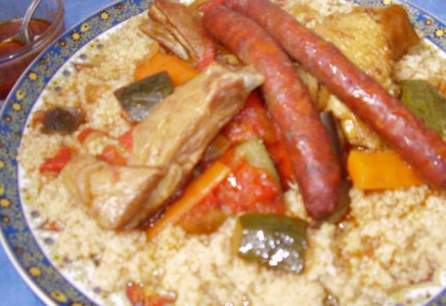 Couscous royal : spécialité marocaine