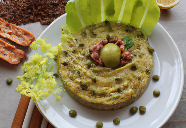 Mousseline de lentilles à l'avocat