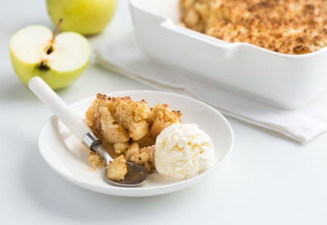 “Parfait du premier coup ! : cette recette de crumble aux pommes de chef Damien est à tomber selon les lecteurs de 750g