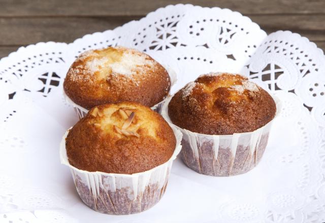 Muffins à la banane au cœur de Nutella