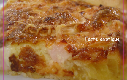 Tarte éxotique