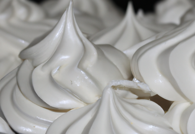 Meringue française, la recette de professionnel