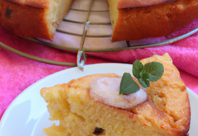 Gâteau au vin blanc facile