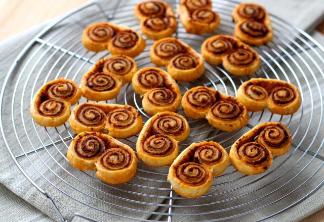 Palmiers apéro aux tomates séchées