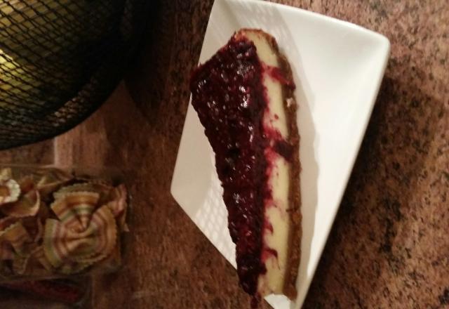 Cheesecake aux fruits rouges et spéculoos au thermomix