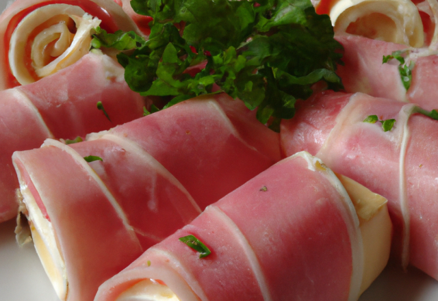 Roules jambon-Boursin