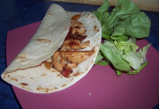 Fajitas de poulet