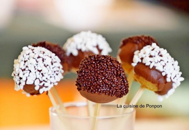 Cake pops faciles au chocolat