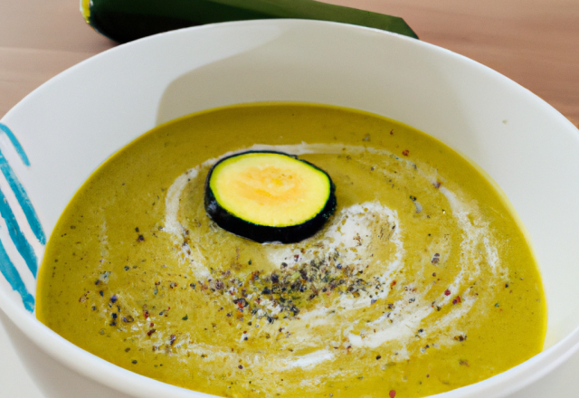 Soupe de courgettes classique