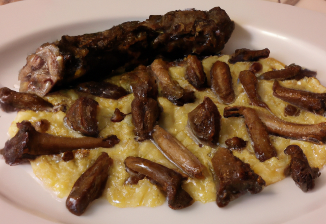 Andouillette aux morilles