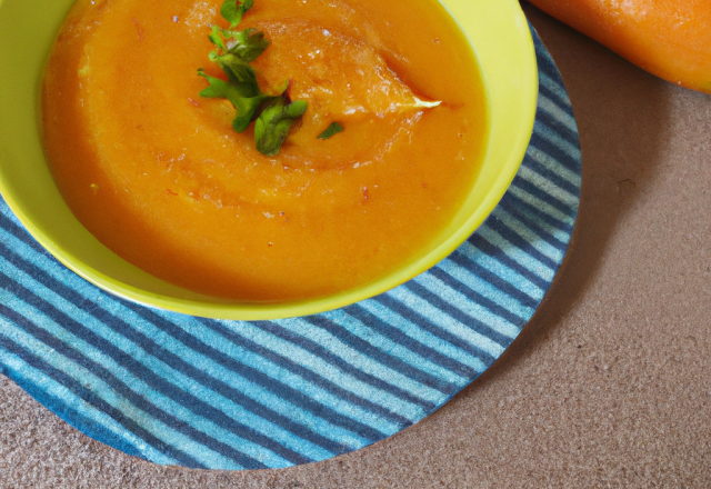 Velouté de carottes à l'orange facile